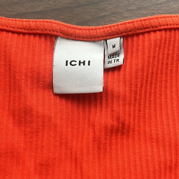 2/20$ ICHI orange tee - Picture 2 of 3